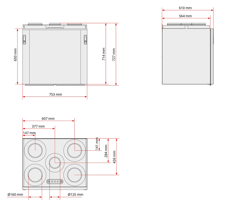 FTX Flexit Nordic S4 EC - 245m²