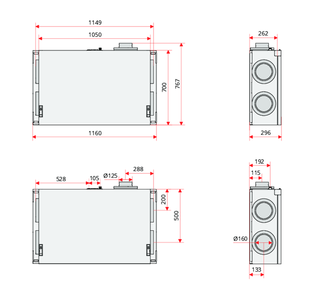 FTX Flexit Nordic CL3 - 155m²
