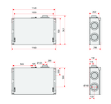 FTX Flexit Nordic CL3 - 155m²
