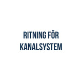 Ritning för kanalsystem