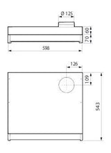 Spiskåpa Systemair Monolit 16 - AC Vit