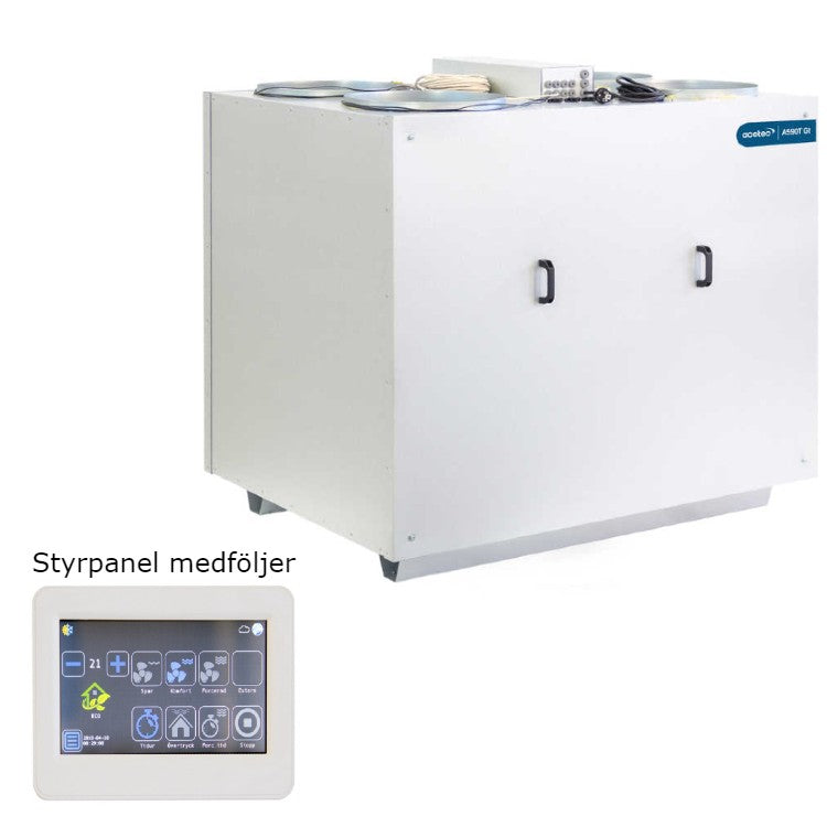 FTX Acetec Evoair A590T G1 styrpanel medföljer