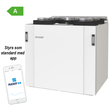 FTX Flexit Nordic S4 EC styrs med app