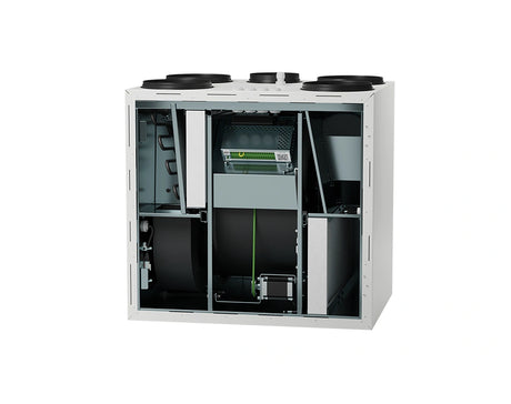 FTX Komfovent Domekt R 400 V C6M - 300m². 5 års garanti bild inuti